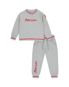 Mitch & Son Boys 'Orion' Grey Tracksuit