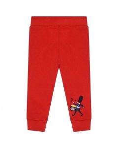 Paul Smith Junior Boys Red Cotton Soldier Joggers