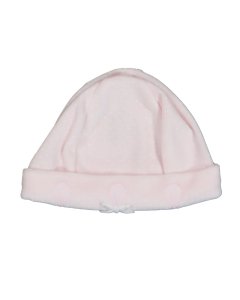 Deolinda Girls Pink Spot Velour Hat WS25