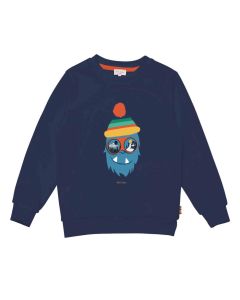 Paul Smith Junior Boys Navy Goggle Surprise Long Sleeve Jumper