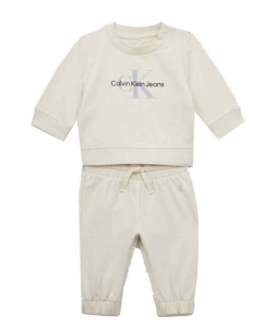 Calvin Klein Baby Smokey Lilac Sweatshirt And Jogger Set