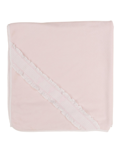 Deolinda Baby Girls Magic Balloon Smocked Velour Blanket - Pink WS25