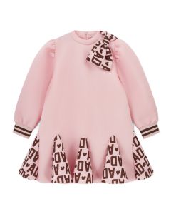 A Dee 'Maisie' Neoprene Initial Print Dress WS25