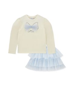 A Dee 'Naya' Tulle Bow Skirt Set WS25