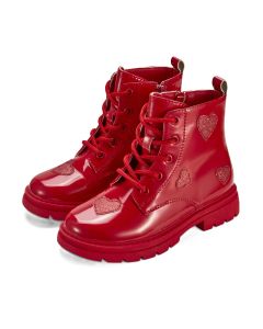 A Dee Vibrant Red Amore Boots WS25