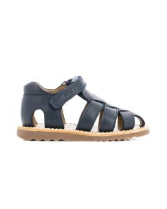 Pom D'Api Boy's Navy Waff Sandal